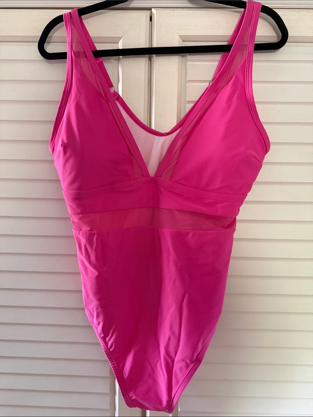 Pink One Piece Swimsuit 1X(18). New